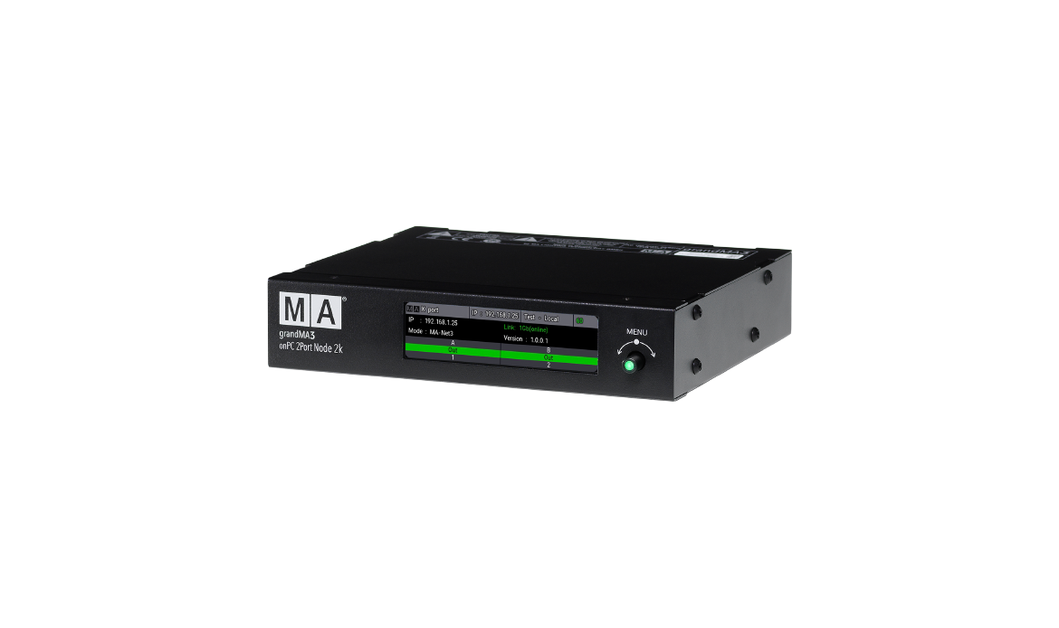 GrandMA3 onPC2Port Node